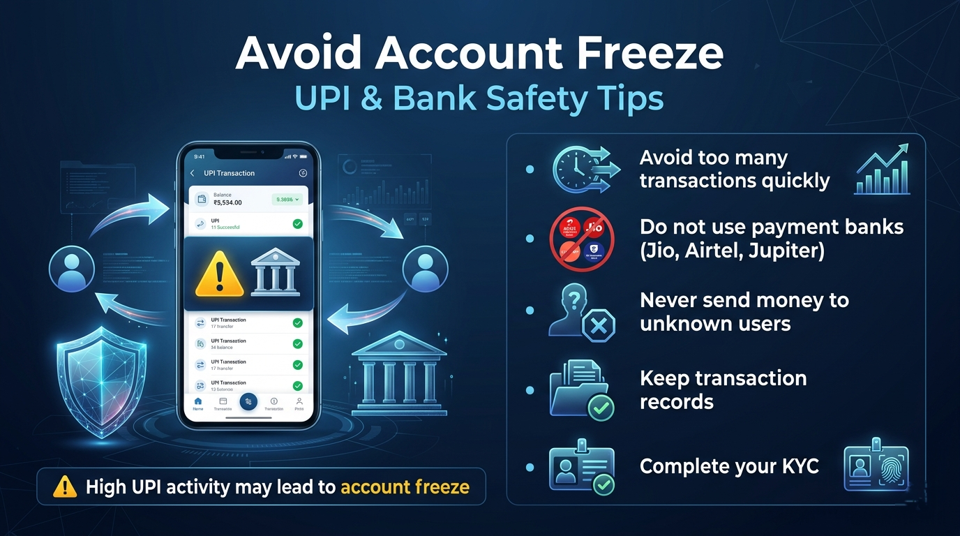 How to prevent bank account freeze during AR Wallet use