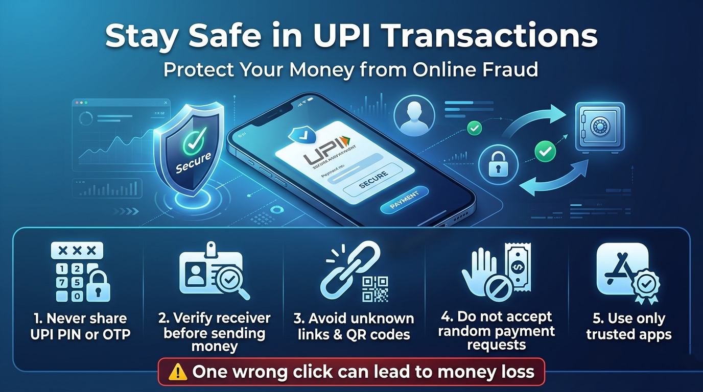 UPI safety tips for AR Wallet users